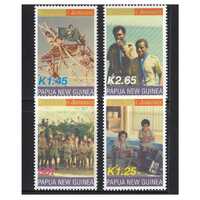 Papua New Guinea 2003 20th World Scout Jamboree Thailand Set of 4 Stamps MUH SG957/60
