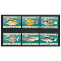 Papua New Guinea 2004 Freshwater Fish Set of 6 Stamps MUH SG1003/08