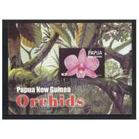 Papua New Guinea 2004 Orchids Mini Sheet of K7 Stamp MUH SG MS1024