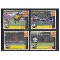 Papua New Guinea 2004 Centenary of FIFA Football Set of 4 Stamps MUH SG1038/41