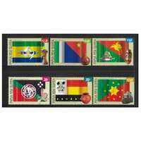 Papua New Guinea 2004 Provincial Flags Set of 6 Stamps MUH SG1044/49