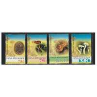 Papua New Guinea 2005 Mushrooms Set of 4 Stamps MUH SG1080/1,1088/9