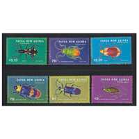 Papua New Guinea 2005 Beetles Set of 6 Stamps MUH SG1091/96