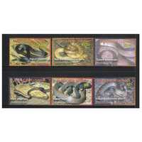 Papua New Guinea 2006 Snakes of PNG Set of 6 Stamps MUH SG1140/45