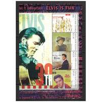Papua New Guinea 2006 Elvis Presley Commemoration Mini Sheet of 4 Stamps MUH SG1150