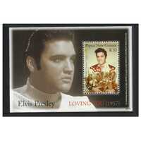 Papua New Guinea 2006 Elvis Presley Commemoration Mini Sheet of K10 Stamp MUH SG1151
