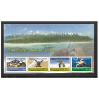 Papua New Guinea 2007 Endangered Marine Turtles Mini Sheet of 4 Stamps MUH SG MS1164