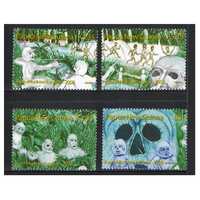 Papua New Guinea 2008 Asaro Mudmen Legend Set of 4 Stamps MUH SG1227/30