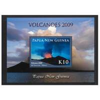 Papua New Guinea 2009 Volcanoes Mini Sheet of K10 Stamp MUH SG MS1348