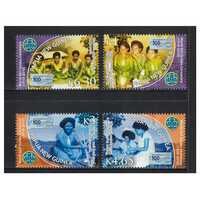 Papua New Guinea 2010 Centenary of Girl Guiding Set of 4 Stamps MUH SG1385/88