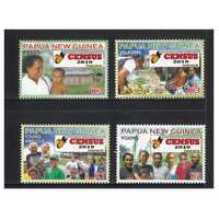 Papua New Guinea 2010 National Census Set of 4 Stamps MUH SG1397/400