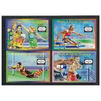 Papua New Guinea 2010 19th Commonwealth Games Delhi Set of 4 Stamps MUH SG1426/29