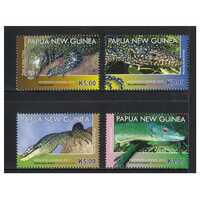 Papua New Guinea 2011 Monitor Lizards Set of 4 Stamps MUH SG1455/58