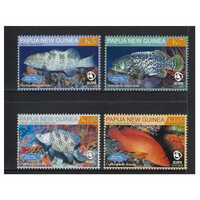 Papua New Guinea 2011 Reef Fish Set of 4 Stamps MUH SG1474/77
