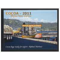 Papua New Guinea 2011 Cocoa in PNG Mini Sheet of K10 Stamp MUH SG MS1507