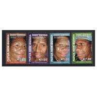 Papua New Guinea 2011 Body Tattoos Set of 4 Stamps MUH SG1508/11