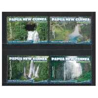 Papua New Guinea 2011 Waterfalls Set of 4 Stamps MUH SG1520/23