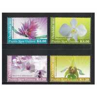 Papua New Guinea 2012 Orchids Set of 4 Stamps MUH SG1580/83