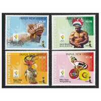 Papua New Guinea 2015 15th Pacific Games Set of 4 Stamps MUH SG1801/04