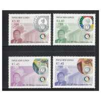 Papua New Guinea 2016 Commemorative Notes & Coins Set of 4 Stamps MUH SG1840/43