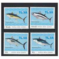 Papua New Guinea 2016 Tuna Fishery Set of 4 Stamps MUH SG1852/55