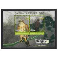 Papua New Guinea 2018 Rare Birds Birdpex Mini Sheet of 2 Stamps MUH