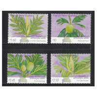Papua New Guinea 2020 Breadfruit - Artocarpus Altilis Set of 4 Stamps MUH