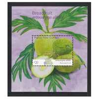 Papua New Guinea 2020 Breadfruit - Artocarpus Altilis Mini Sheet of K20 Stamp MUH