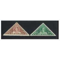 New Zealand 1943 Health Issue Princesses Set/2 Stamps MUH SG636/37