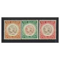 New Zealand 1955 Health Issue Health Camp Emblem Set/3 Stamps MUH SG742/44