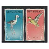 New Zealand 1959 Health Issue Birds Set of 2 Stamps MUH SG776/77