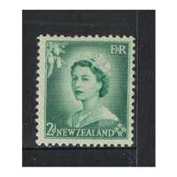 New Zealand 1954 (SG726) Queen Elizabeth II 2d Green Stamp MUH