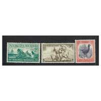 New Zealand 1956 (SG752/54) Southland Centennial Set of 3 Stamps MUH