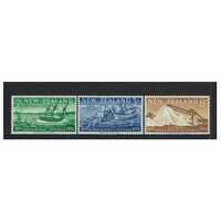 New Zealand 1959 (SG772/74) Centenary of Marlborough Province Set of 3 Stamps MUH