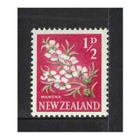 New Zealand 1960 (SG781) Manuka Flower 1/2d Stamp MUH
