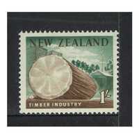 New Zealand 1960 (SG791) Timber Industry 1/- Stamp MUH