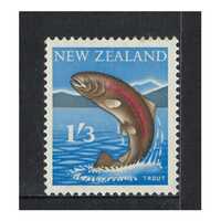 New Zealand 1960 (SG792) Rainbow Trout 1s3d Stamp MUH