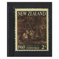 New Zealand 1960 (SG805) Christmas 2d Stamp MUH