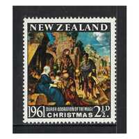 New Zealand 1961 (SG809) Christmas 2 1/2d Stamp MUH