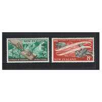 New Zealand 1962 (SG810/11) Telegraph Centenary Set of 2 Stamps MUH