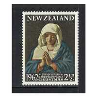 New Zealand 1962 (SG814) Christmas 2 1/2d Stamp MUH