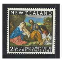 New Zealand 1963 (SG817) Christmas 2 1/2d Stamp MUH