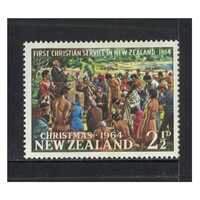 New Zealand 1964 (SG824) Christmas 2 1/2d Stamp MUH