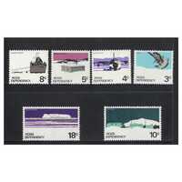 Ross Dependency 1972-79 (SG9/14) Definitives Ordinary Paper Set of 6 Stamps MUH