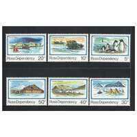 Ross Dependency 1982 (SG15/20) Definitives Set of 6 Stamps MUH