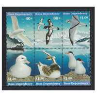 Ross Dependency 1997 (SG48/53) Antarctic Seabirds Without WWF Set of 6 Stamps MUH