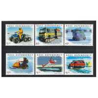 Ross Dependency 2000 (SG66/71) Antarctic Transport Set of 6 Stamps MUH