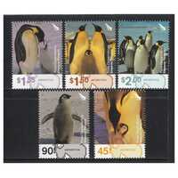 Ross Dependency 2004 (SG89/93) Emperor Penguins Set of 5 Stamps MUH