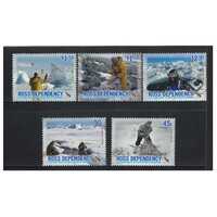 Ross Dependency 2006 (SG99/103) NZ Antarctic Programme 50th Anniversary Set of 5 Stamps MUH