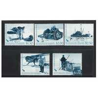 Ross Dependency 2007 (SG104/08) Commonwealth Trans-Antarctic Expedition 50th Anniv Set of 5 Stamps MUH